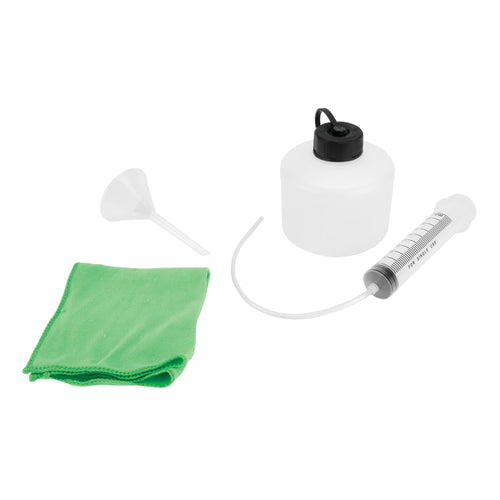 W4075 Performance Tool 4-Stroke Oil Extractor and Changer with Suction Syringe, Funnel, and Microfiber Towel - Easy Oil Changes for Small Engines