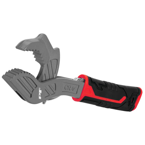 8 In. Performance Tool W30797 Universal Wrench, Drop-Forged Chrome Vanadium, Ratcheting Action, Spring-Loaded, TPR Handle