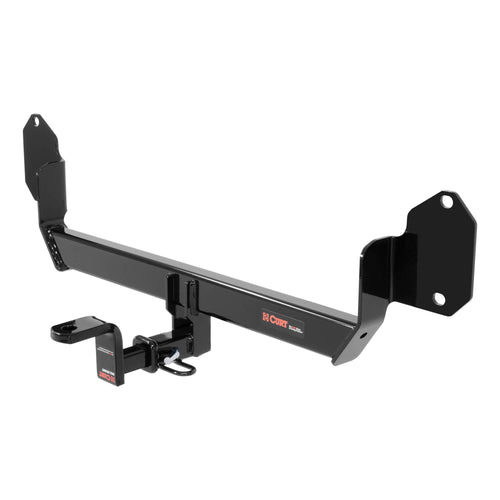 CURT Class 1 Trailer Hitch with Ball Mount, 1-1/4-In Receiver, Fits Mini Cooper Select