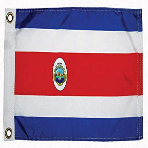Costa Rica Flag Taylor Made 12" x 18"