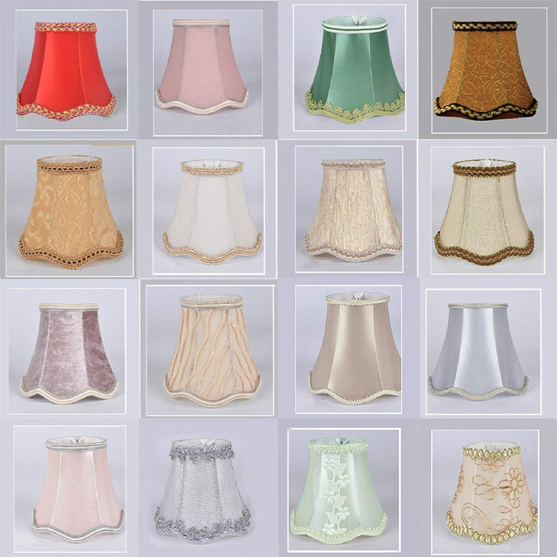 Shade Lamp Cicony Chandelier Lamp Wall Candle Fabric Background Wave Modern Accessories Hotel(30#)