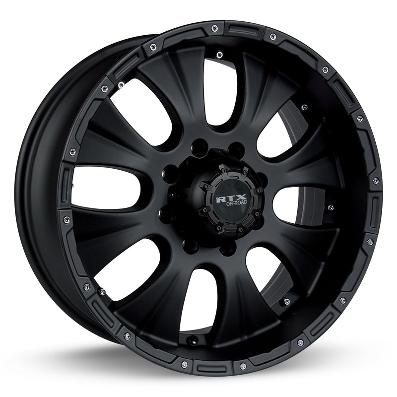 081352 RTX® • Crawler • Matte Black • 17x8 8x165.1 ET20 CB130