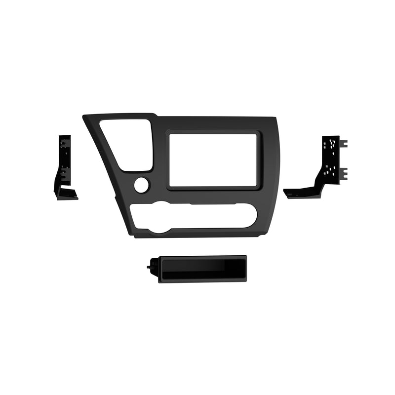 Metra Single DIN 99-7882B Installation Kit for 2013-Up Honda Civic Vehicles (Matte Black)