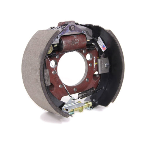 Left Hand Dexter K23-406-00 AXLE Complete 12-1/4X5 Hydraulic Duo-SERVO Forward SELF-Adjust Brake Assembly (15K)