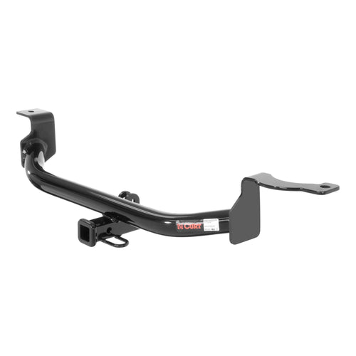 CURT Class 1 Trailer Hitch, 1-1/4-Inch Receiver, Fits Select Honda CR-Z, GLOSS BLACK POWDER COAT 11077