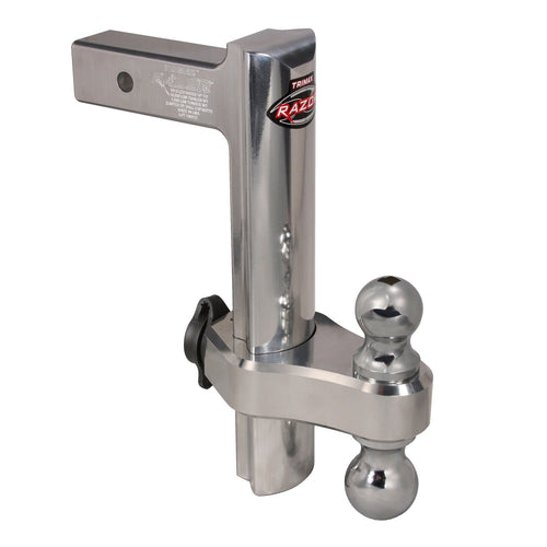 Trimax Sportsmans Supply, Inc. Trz12Al Razor 12In Aluminum Adjust Hitch-Dual Ball