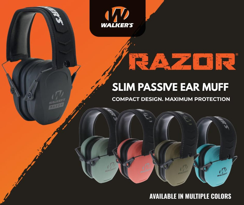Slim Walker's Earmuffs, Passive-Sage Green, One-Size