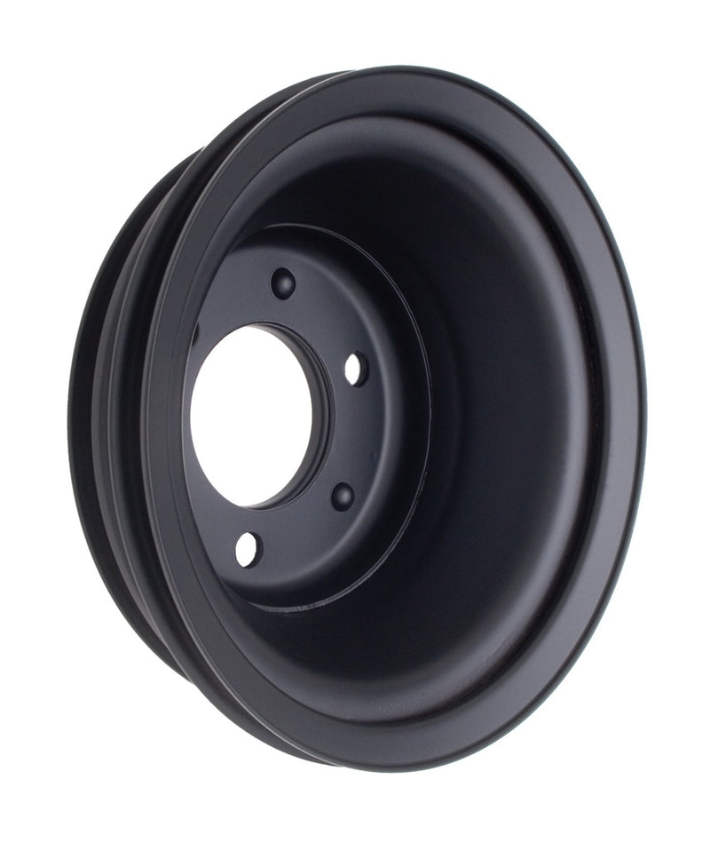 Trans-Dapt 8624 Crankshaft Pulley, Asphalt Black Performance Trans-Dapt