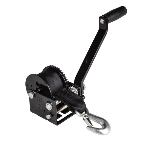 Trailer Fulton 142026 Winch, Single-Speed, 900 lbs. Capacity, 15 ft. Strap