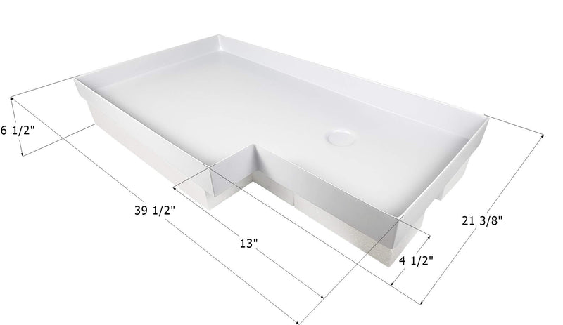 Shower Pan, ICON SP500A-PW, Assembly