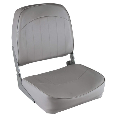 Standard Low Back Wise 8WD734PLS-717 Boat Seat, Grey