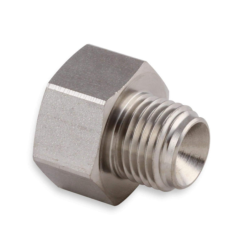 Hardline Adapter, EARL'S PERFORMANCE PLUMBING 1/2"-20 Inverted Flare Male to 9/16"-18 Inverted Flare Female for 3/16"