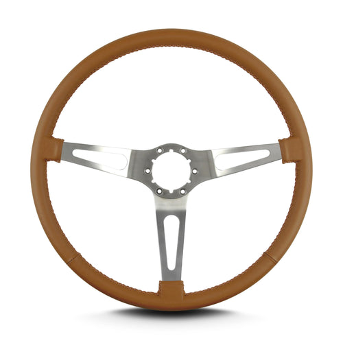 Teardrop Lecarra 67316 15" Brushed Thin Grip Chestnut