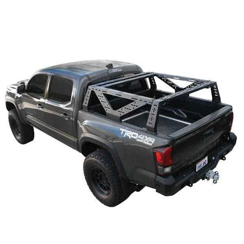 Mid-Height Bed Rack Overland Vehicle Systems for Mid-Size Trucks – Universal Fit, No-Drill Installation