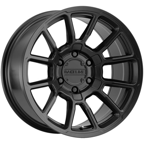 Gauge Raceline Wheels 950 Satin Black Wheel (20 x 10. inches /6 x 135 mm, -19 mm Offset)