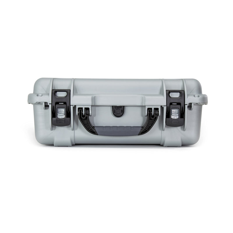 Waterproof Nanuk 930 Hard Case with Lid Organizer and Padded Divider - Silver