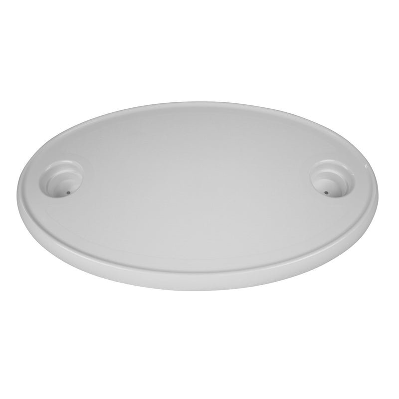 Pontoon Table Wise 8WD1157 - Oval, White