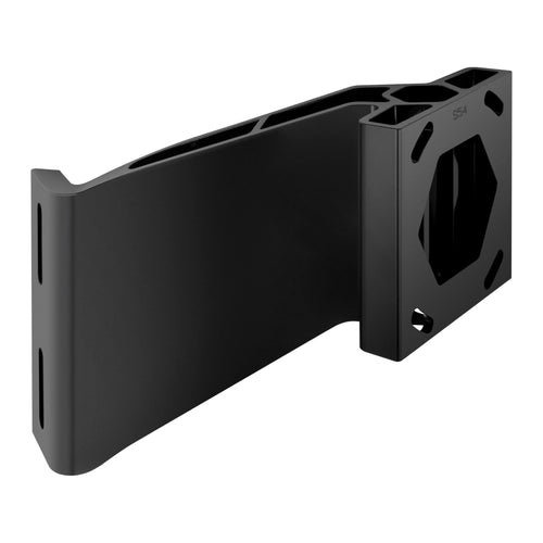 Minn Kota Raptor Jack Plate Adapter Bracket for Starboard – 5" Setback, 4" Rise, Black