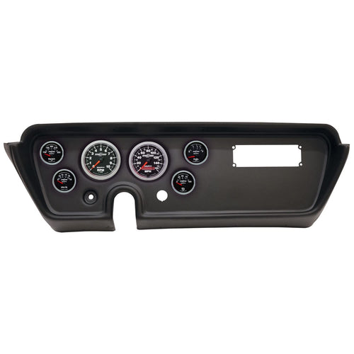 AutoMeter Dash Kit Direct Fit, (3 3/8" X2, 2 1/16" X4), Pontiac GTO/Lemans 67, Sport-Comp Ii (2113-12)