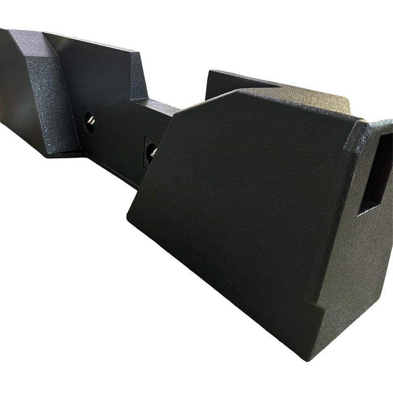 8" Dual Frontfire Ported Box for '07-'18 Silverado/Sierra Ext Cab by King Boxes