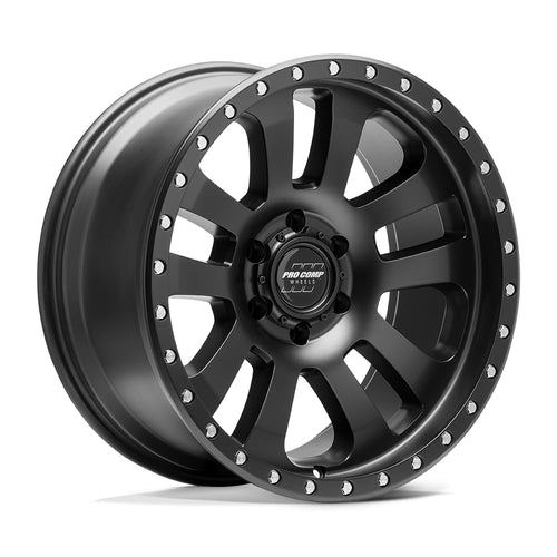 Pro Comp PXA46 Alloys 17X9 5X5.0 M-BLK -6MM - PXA7046-7973