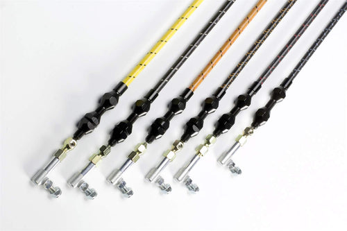 Lokar Performance Products Vintage Series Ford Fmx VS-2FMX3 Kickdown Cable Black Wrap With White Tracers