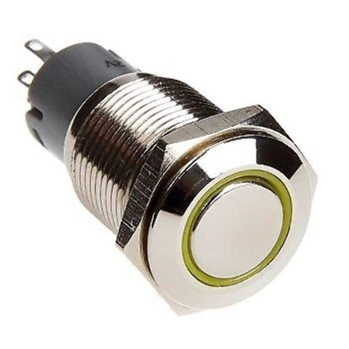 LED Momentary Switch Race Sport (RS-16MM-LEDY)