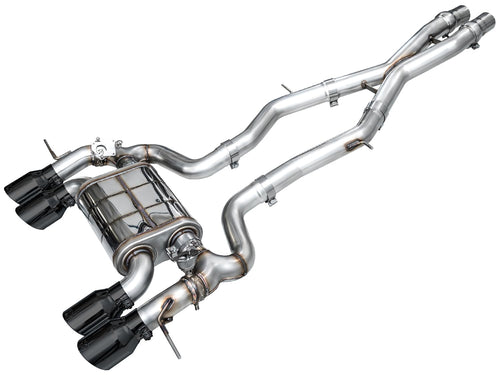 AWE Exhaust for G87 BMW M2 Suite - SwitchPath / Diamond Black