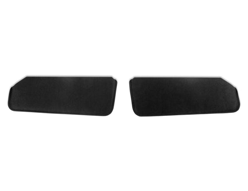 Brothers Trucks 05-344 GMT400 Sunvisor Pair - Cloth - Black Foamback