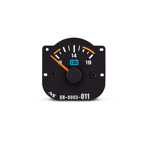 Omix-Ada Voltmeter Gauge 17210.14 for Jeep Wrangler for 92-95 Jeep Wrangler YJ