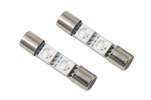 28mm Diode Dynamics SMF2 LED Bulbs (Pair), Blue