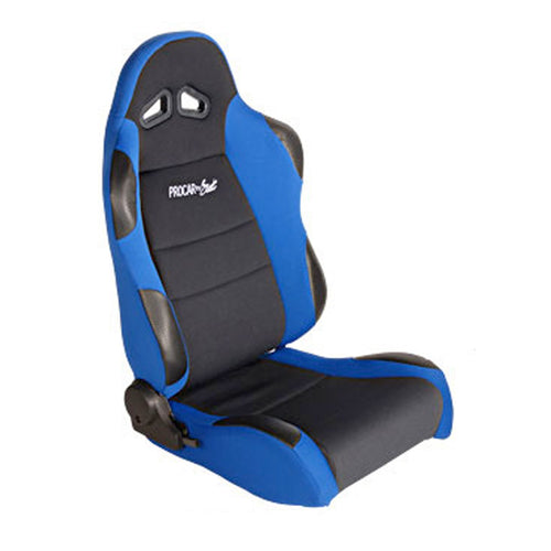 Scat ProCar 80-1606-65L Blue Velour Left Sportsman Racing Seat