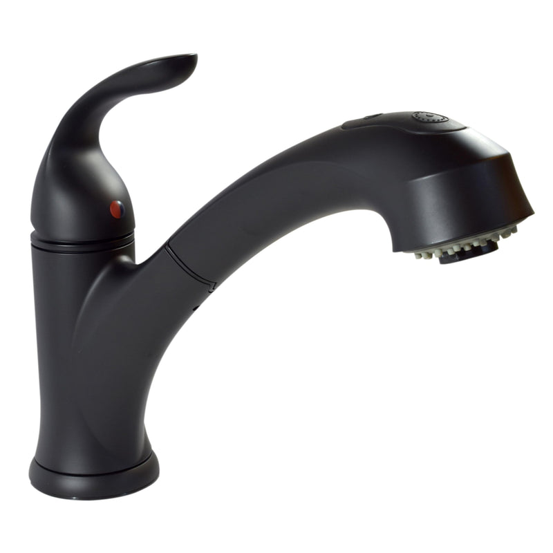 Premium VALTERRA Single Handle Pull Out - Matte Black