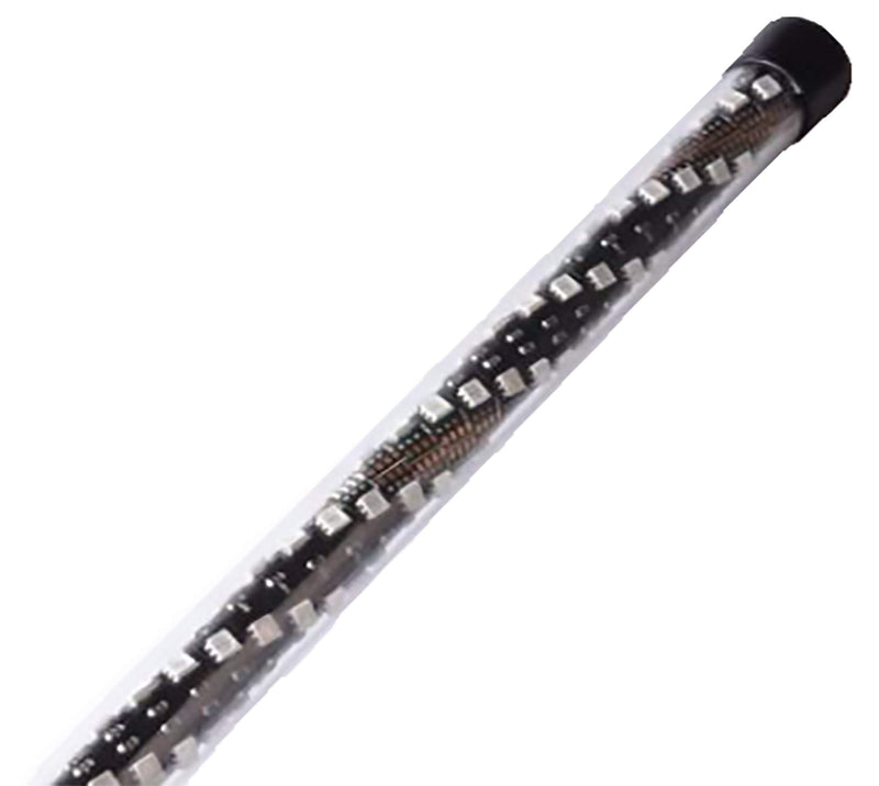 Race Sport 5 Foot Long RS8185FT ColorADAPT Chasing RGB Multi Color Whip with Remote Control and Over 150 Plus Patterns