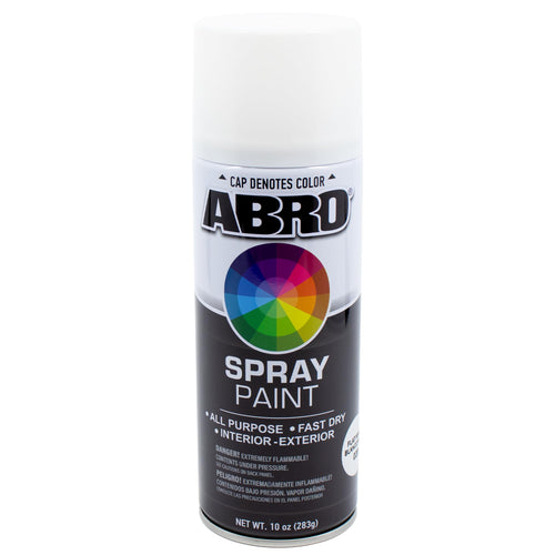 Flat White ABRO Spray Paint