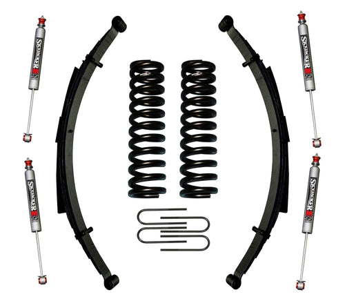 Skyjacker Suspension Lift Kit 176PKS-M w/Shock M95 Performance Shocks 6 in. Lift Incl. Front/Rear Springs Rear U Bolt Kit Sus