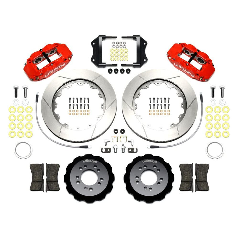 Red FNSL6R Front Hat Kit,14.00"