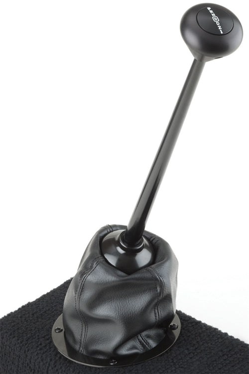 X70-CLB Lokar Classic Round Black Stainless Shifter Boot & Ring