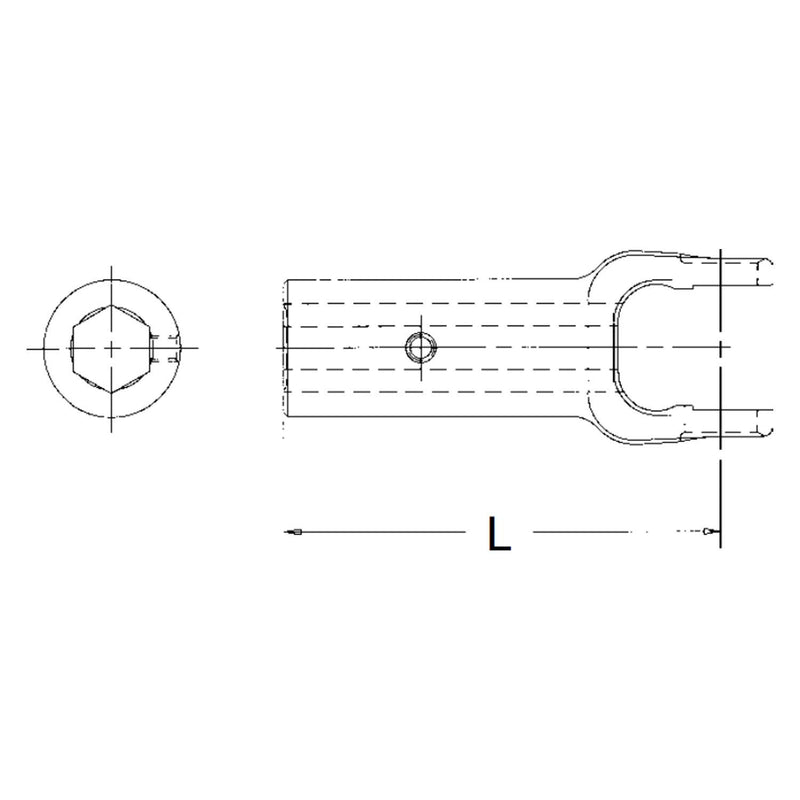 12-1173 Neapco Power Take Off End Yoke