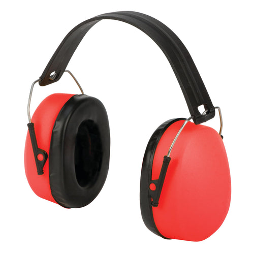 Lightweight Performance Tool W50071 Folding Ear Muffs with Foam-Filled Ear Cups for Excellent Noise Reduction - NRR 25dB