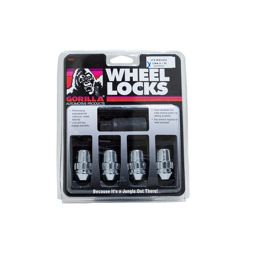Gorilla 71431N Automotive Lock Acorn 12-1.50 Chr Clam
