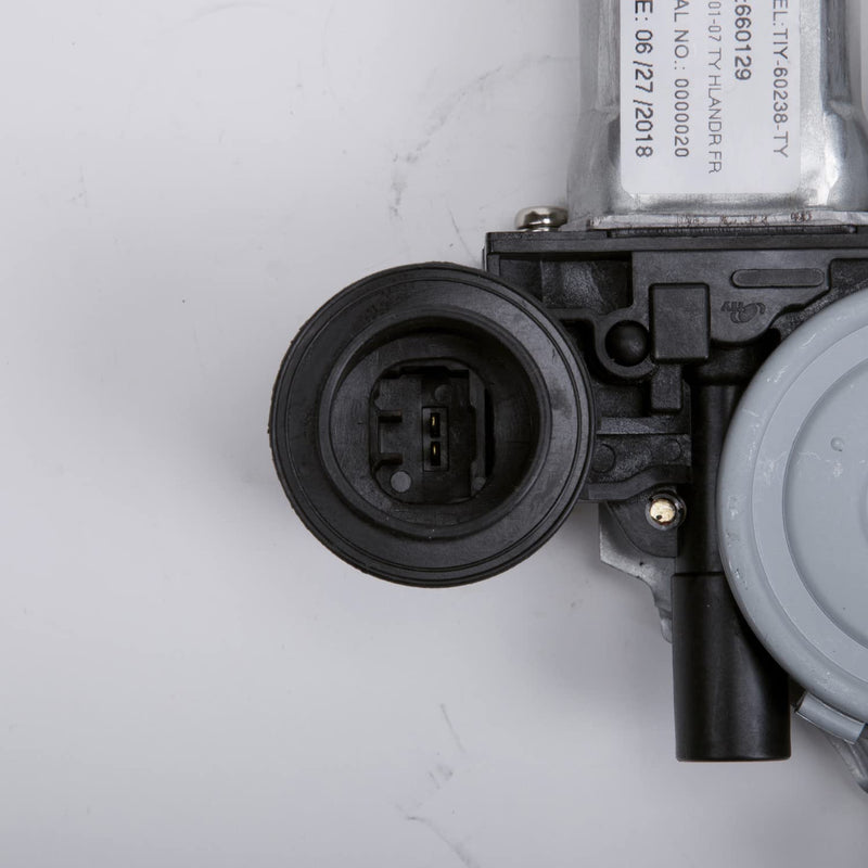 Power Window Motor and Regulator Assembly TYC 660129 Front Right-Side Compatible with 2001-2007 Toyota Highlander