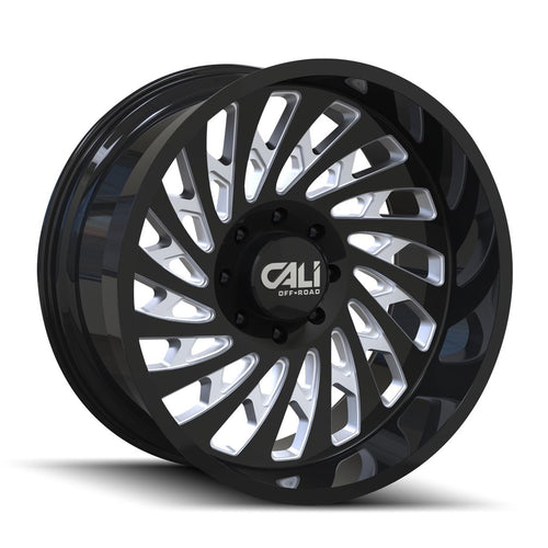 Wheel CALIOFFROAD SWITCHBACK MATTE BLACK with (20 * 9''/6 * 139.7mm 0mm Offset)