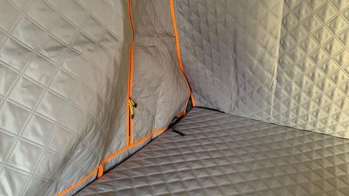 RTT Insulated Liner, Quilted, Zip-in, Gray