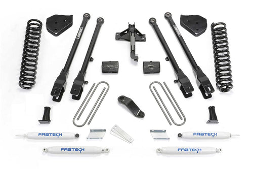 6 Fabtech WCOILS 4LINK 2018 F45/550 Diesel