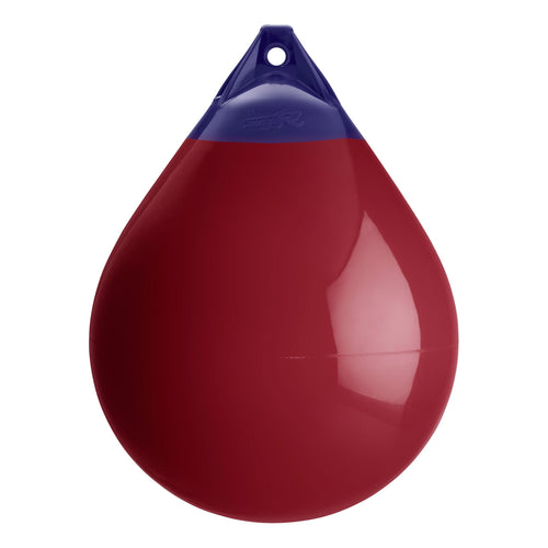 A-5 Polyform Standard Blue Ropehold Buoy - Burgundy