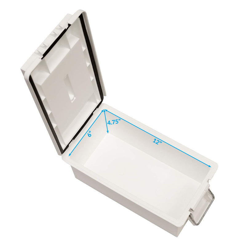 Small Utility Dry Box Wise 56011-40, White