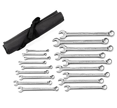 12 Pt. GEARWRENCH Long Pattern 18 Pc. Combination Wrench Set, Metric - 81920