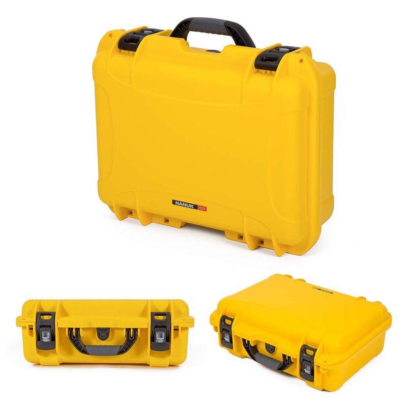 Nanuk Waterproof Hard Case 925 with Foam Insert for DJI Mavic Air 2 + Smart Controller - Yellow (925-MAVIA24)