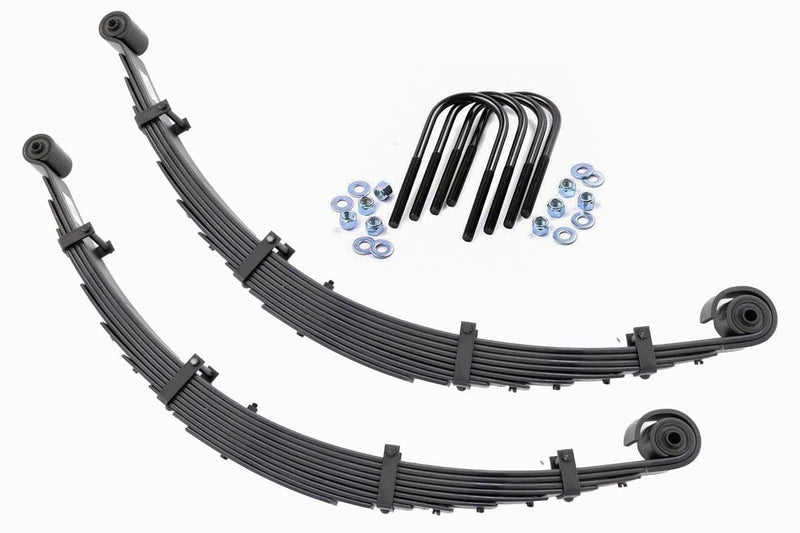 8" Rough Country Front Leaf Springs for 1999-2004 Ford Super Duty - 8073Kit